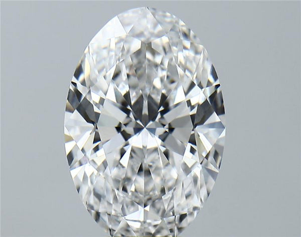 Lab-Grown 5.53 Carat Oval Shape Diamond color E Clarity VS1 With GIA Certificate, precious stones, engagement diamonds