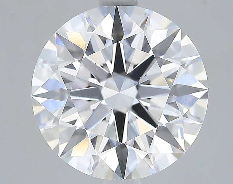 Lab-Grown 3.39 Carat Round Brilliant Diamond color E Clarity VS2 With GIA Certificate, precious stones, engagement diamonds