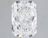 Lab-Grown 1.77 Carat Radiant Cut Diamond color E Clarity VS2 With GIA Certificate, precious stones, engagement diamonds