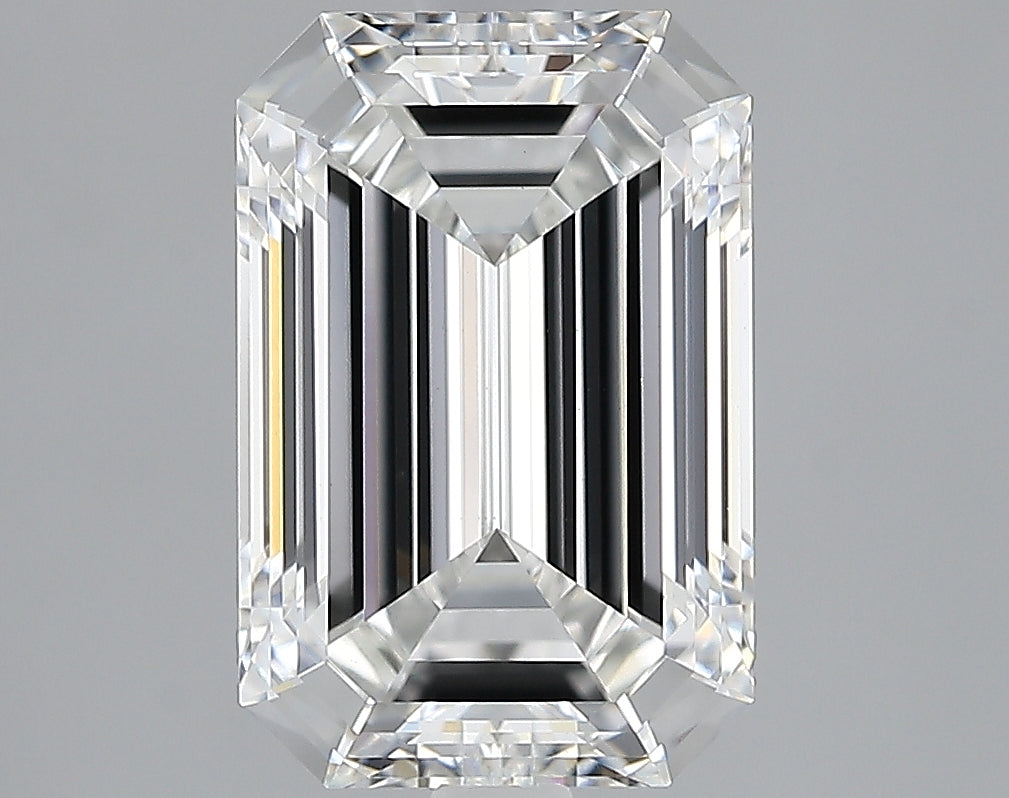 Lab-Grown 2.55 Carat Emerald Cut Diamond color E Clarity VS1, precious stones, engagement diamonds