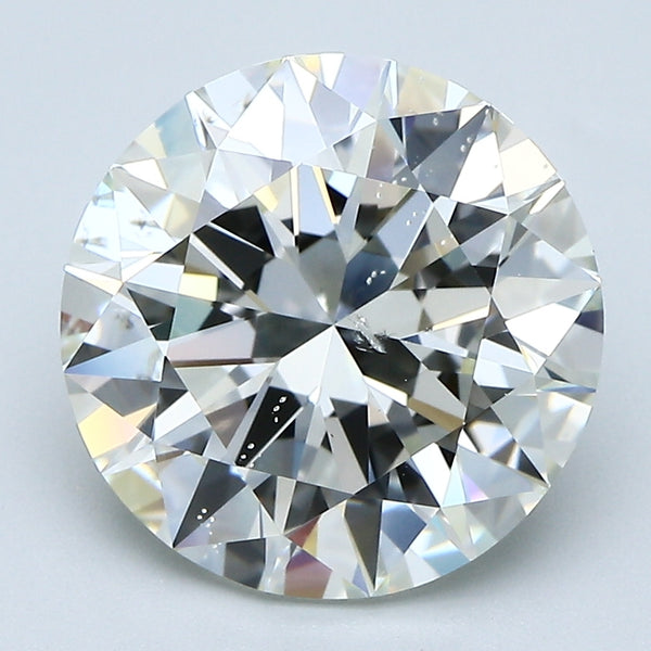 5.01 Carat Round Brilliant Natural Mined Diamond J Color SI1 Clarity With GIA Certificate, natural diamonds, precious stones, engagement diamonds