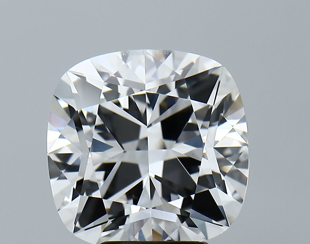 Lab-Grown 5.08 Carat Square Cushion Cut Diamond color E Clarity VS1 With GIA Certificate, precious stones, engagement diamonds