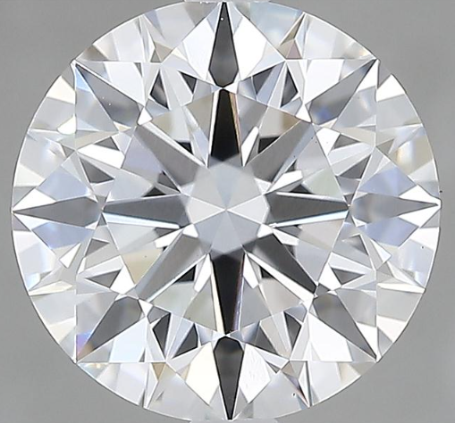 Lab-Grown 2.56 Carat Round Brilliant Diamond color D Clarity VS1 With GIA Certificate, precious stones, engagement diamonds