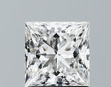 Lab-Grown 1.16 Carat Princess Cut Diamond color F Clarity VS1 With GIA Certificate, precious stones, engagement diamonds