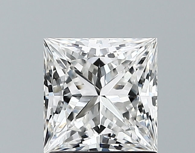 Lab-Grown 1.16 Carat Princess Cut Diamond color F Clarity VS1 With GIA Certificate, precious stones, engagement diamonds