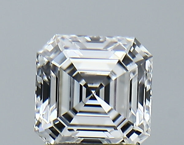 Lab-Grown 1.22 Carat Asscher Cut Diamond color D Clarity VVS2 With GIA Certificate, precious stones, engagement diamonds