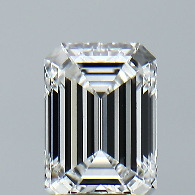 Lab-Grown 1.55 Carat Emerald Cut Diamond color D Clarity VVS2, precious stones, engagement diamonds