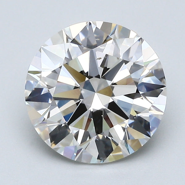3.01 Carat Round Brilliant Natural Mined Diamond J Color SI1 Clarity With GIA Certificate, natural diamonds, precious stones, engagement diamonds