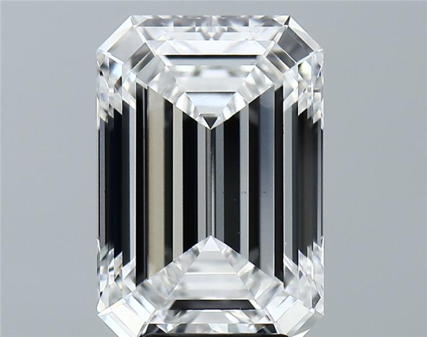 Lab-Grown 5.68 Carat Emerald Cut Diamond color E Clarity VS2, precious stones, engagement diamonds
