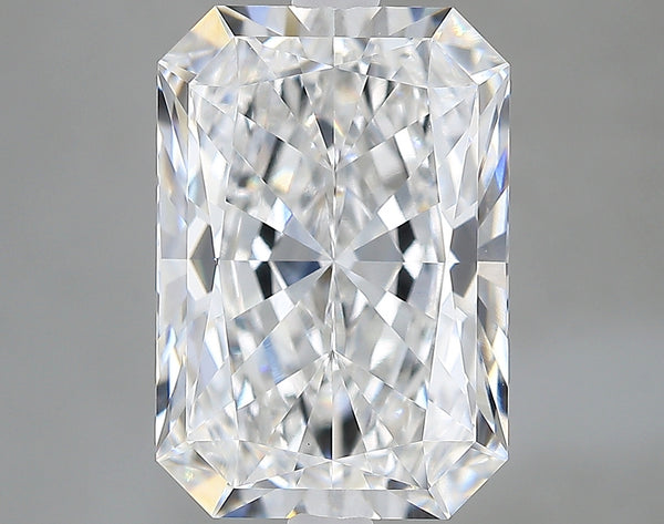 Lab-Grown 4.17 Carat Radiant Cut Diamond color E Clarity VS1 With GIA Certificate, precious stones, engagement diamonds