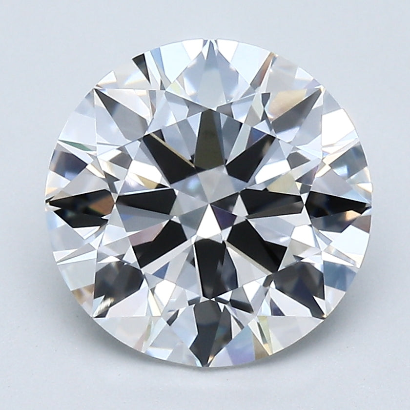 3.01 Carat Round Brilliant Natural Mined Diamond D Color IF Clarity With GIA Certificate, natural diamonds, precious stones, engagement diamonds