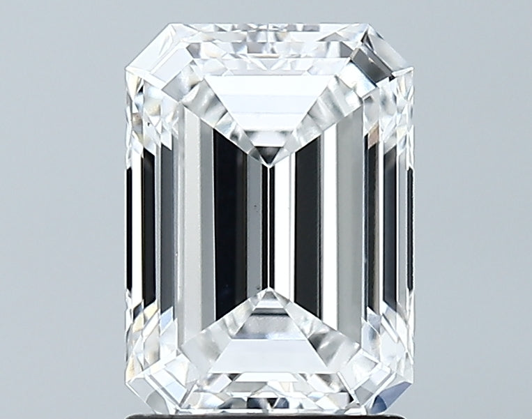 Lab-Grown 1.86 Carat Emerald Cut Diamond color E Clarity VS1 With GIA Certificate, precious stones, engagement diamonds