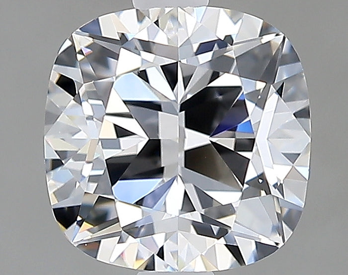 Lab-Grown 1.50 Carat Square Cushion Cut Diamond color D Clarity VVS2, precious stones, engagement diamonds