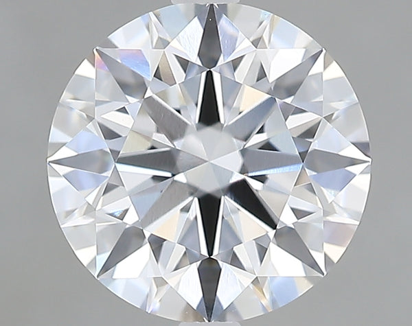 Lab-Grown 2.44 Carat Round Brilliant Diamond color E Clarity VVS2 With GIA Certificate, precious stones, engagement diamonds