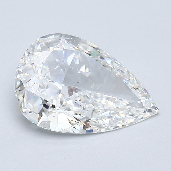 1.71 Carat Pear Shape Natural Mined Diamond G Color SI2 Clarity With GIA Certificate, natural diamonds, precious stones, engagement diamonds