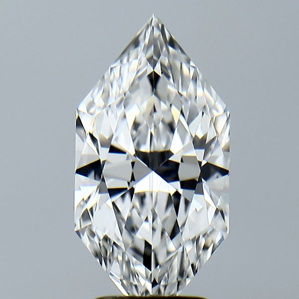 Lab-Grown 2.71 Carat Antique Marquise Shape Diamond color E Clarity VVS2, precious stones, engagement diamonds