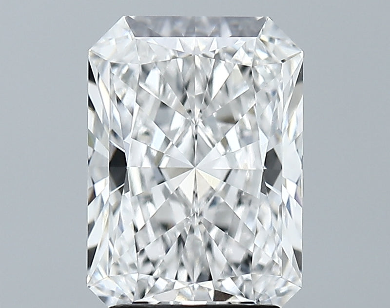 Lab-Grown 2.82 Carat Radiant Cut Diamond color E Clarity VVS2 With GIA Certificate, precious stones, engagement diamonds