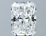 Lab-Grown 5.39 Carat Radiant Cut Diamond color E Clarity VVS2 With GIA Certificate, precious stones, engagement diamonds