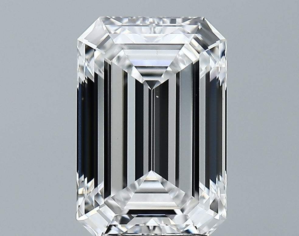 Lab-Grown 3.74 Carat Emerald Cut Diamond color D Clarity VVS2 With GIA Certificate, precious stones, engagement diamonds