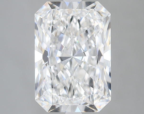 Lab-Grown 4.61 Carat Radiant Cut Diamond color E Clarity VVS2 With GIA Certificate, precious stones, engagement diamonds