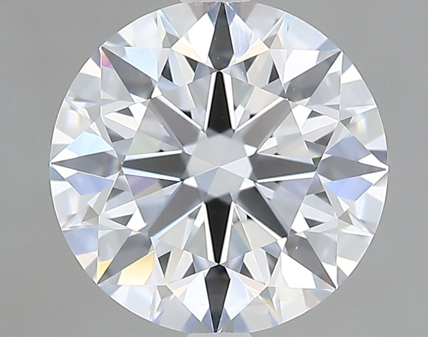 Lab-Grown 2.43 Carat Round Brilliant Diamond color D Clarity VVS2, precious stones, engagement diamonds
