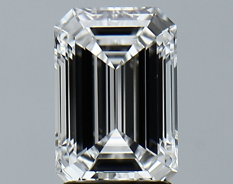 Lab-Grown 2.14 Carat Emerald Cut Diamond color E Clarity VVS2 With GIA Certificate, precious stones, engagement diamonds