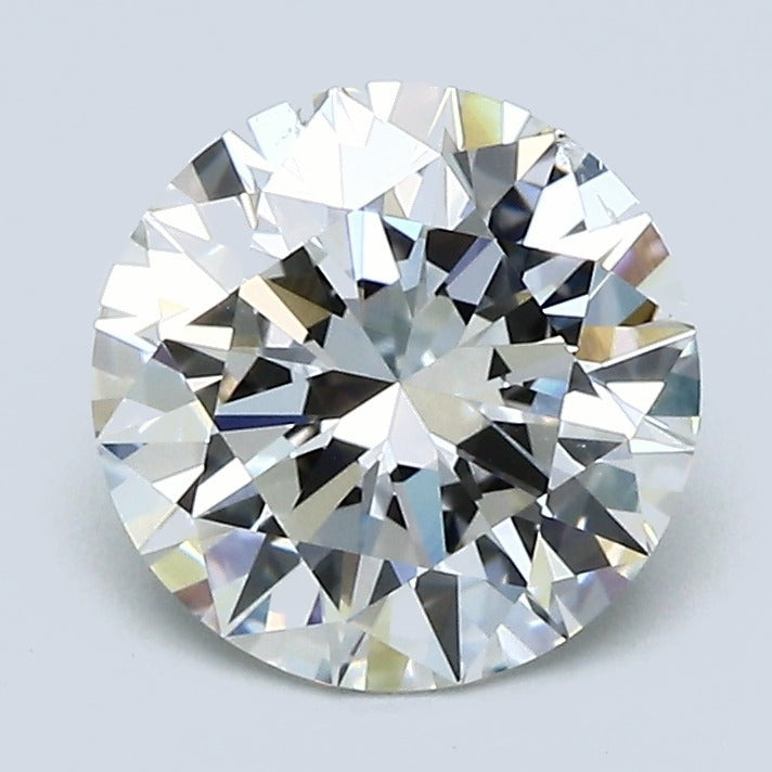 2.12 Carat Round Brilliant Natural Mined Diamond H Color VS2 Clarity With GIA Certificate, natural diamonds, precious stones, engagement diamonds