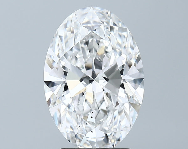 Lab-Grown 3.23 Carat Oval Shape Diamond color E Clarity SI1 With GIA Certificate, precious stones, engagement diamonds