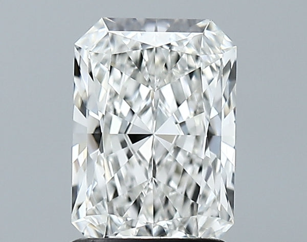 Lab-Grown 1.50 Carat Radiant Cut Diamond color E Clarity VVS1, precious stones, engagement diamonds