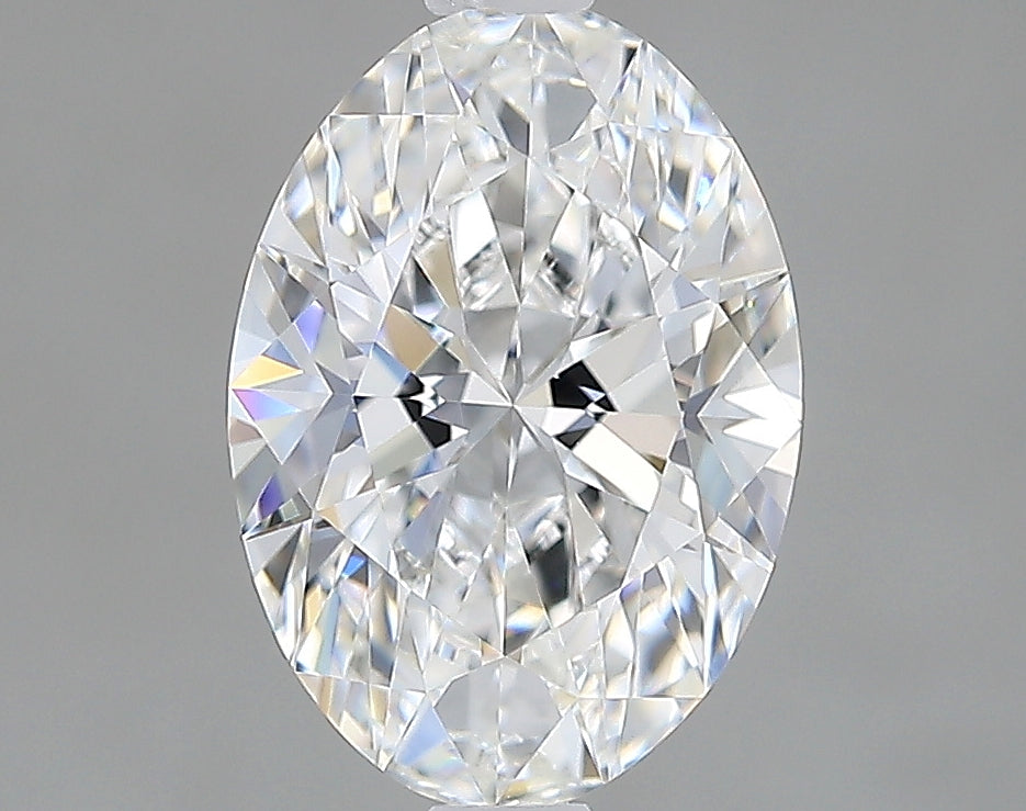 Lab-Grown 1.53 Carat Oval Shape Diamond color D Clarity IF, precious stones, engagement diamonds