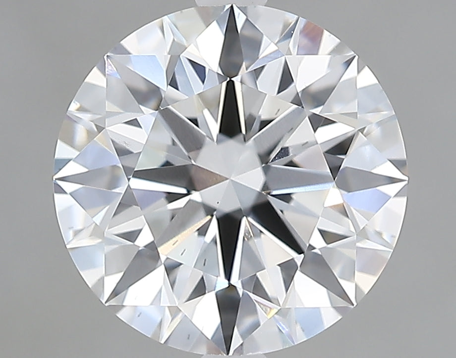 Lab-Grown 2.84 Carat Round Brilliant Diamond color D Clarity VS2, precious stones, engagement diamonds