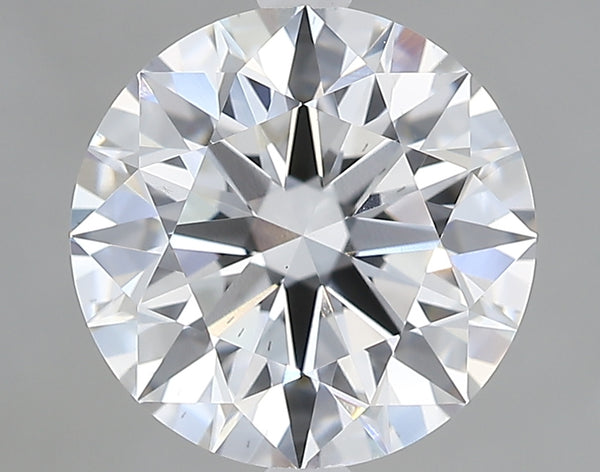 Lab-Grown 2.84 Carat Round Brilliant Diamond color D Clarity VS2, precious stones, engagement diamonds