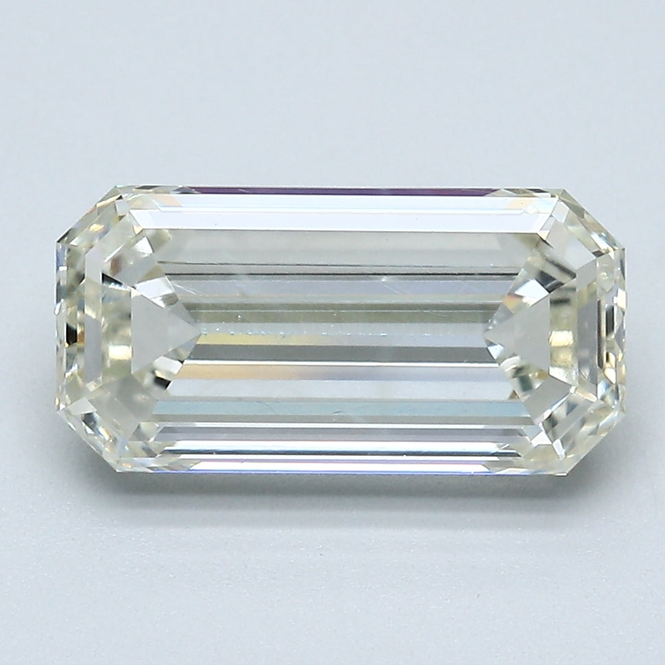 3.04 Carat Emerald Cut Natural Mined Diamond L Color SI2 Clarity With GIA Certificate, natural diamonds, precious stones, engagement diamonds