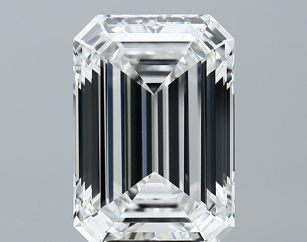 Lab-Grown 7.53 Carat Emerald Cut Diamond color F Clarity VS1 With GIA Certificate, precious stones, engagement diamonds