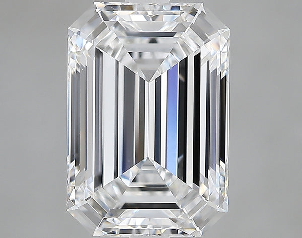 Lab-Grown 3.05 Carat Emerald Cut Diamond color D Clarity VVS1, precious stones, engagement diamonds
