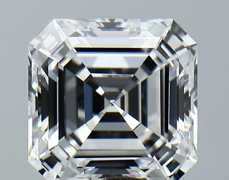 Lab-Grown 4.86 Carat Asscher Cut Diamond color E Clarity VS1, precious stones, engagement diamonds