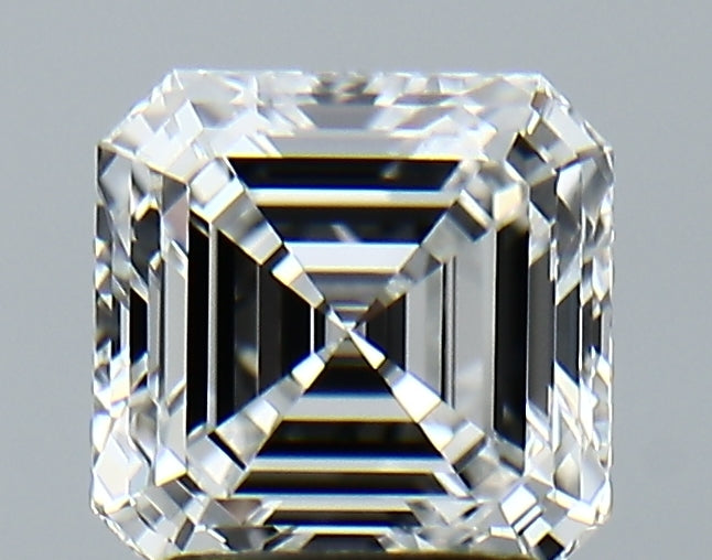 Lab-Grown 2.00 Carat Asscher Cut Diamond color E Clarity VVS2, precious stones, engagement diamonds