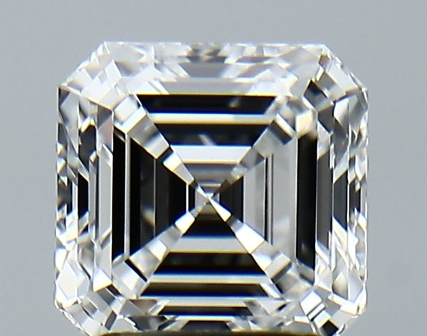 Lab-Grown 2.00 Carat Asscher Cut Diamond color E Clarity VVS2, precious stones, engagement diamonds