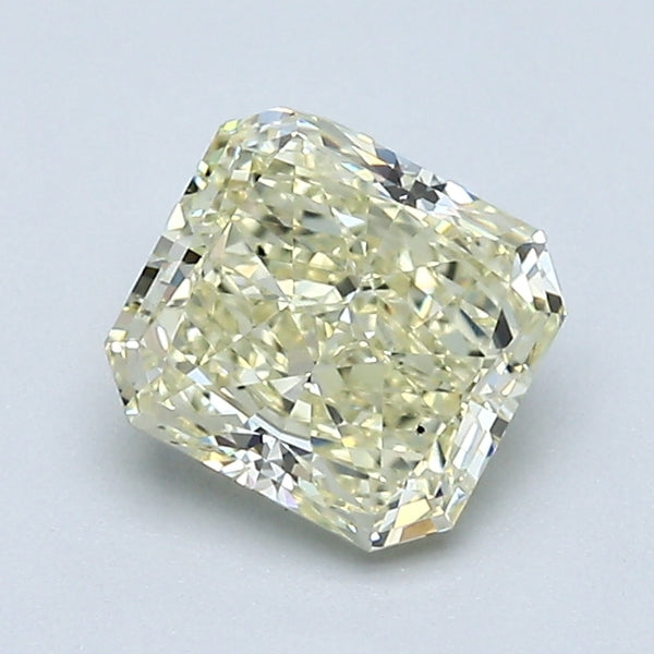 1.12 Carat Radiant Cut Natural Mined Diamond Fancy Light  Yellow Color VS2 Clarity With GIA Certificate, natural diamonds, precious stones, engagement diamonds