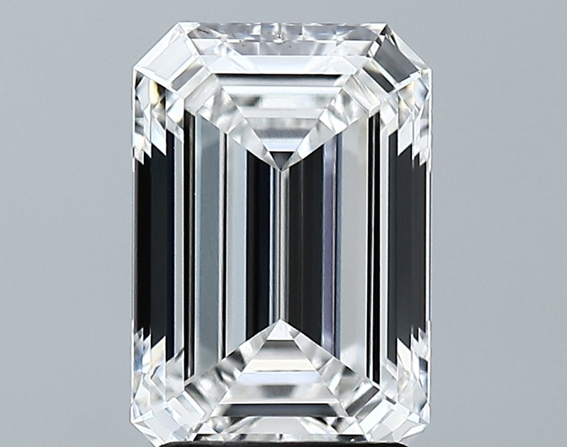 Lab-Grown 2.78 Carat Emerald Cut Diamond color E Clarity VS1 With GIA Certificate, precious stones, engagement diamonds