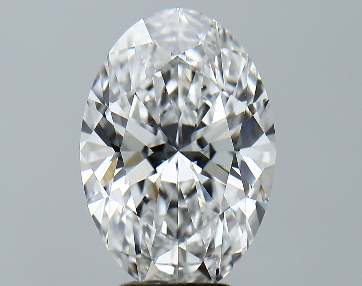 Lab-Grown 5.27 Carat Oval Shape Diamond color E Clarity VS1, precious stones, engagement diamonds
