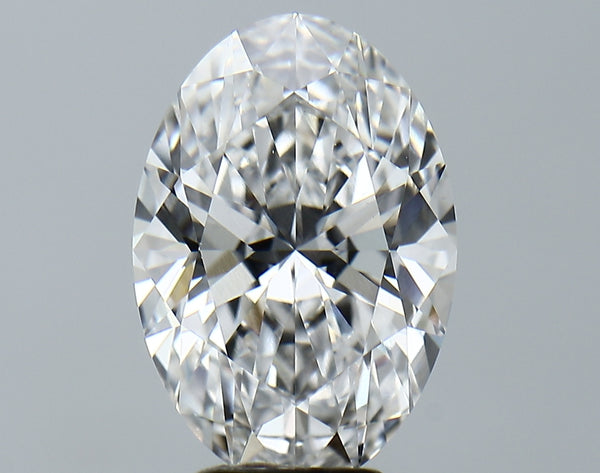 Lab-Grown 5.27 Carat Oval Shape Diamond color E Clarity VS1, precious stones, engagement diamonds