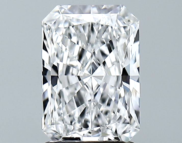 Lab-Grown 1.52 Carat Radiant Cut Diamond color D Clarity VVS1 With GIA Certificate, precious stones, engagement diamonds