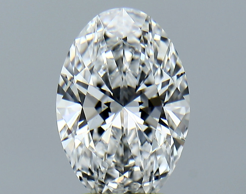 Lab-Grown 2.86 Carat Oval Shape Diamond color E Clarity VVS2, precious stones, engagement diamonds