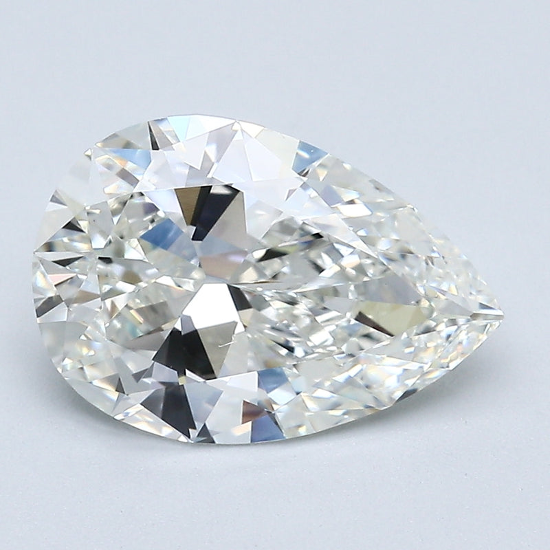 3.06 Carat Pear Shape Diamond color I Clarity VS2, natural diamonds, precious stones, engagement diamonds