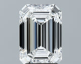 Lab-Grown 3.17 Carat Emerald Cut Diamond color D Clarity VS1 With GIA Certificate, precious stones, engagement diamonds