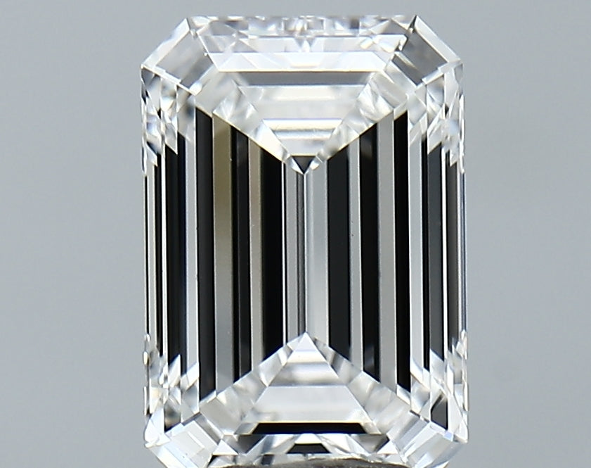 Lab-Grown 2.87 Carat Emerald Cut Diamond color E Clarity VVS2, precious stones, engagement diamonds