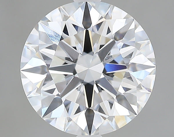Lab-Grown 2.65 Carat Round Brilliant Diamond color E Clarity VVS2 With GIA Certificate, precious stones, engagement diamonds