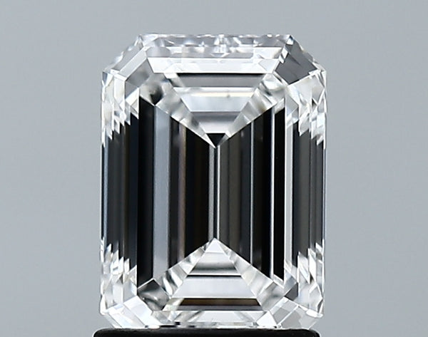 Lab-Grown 1.64 Carat Emerald Cut Diamond color E Clarity VS2 With GIA Certificate, precious stones, engagement diamonds