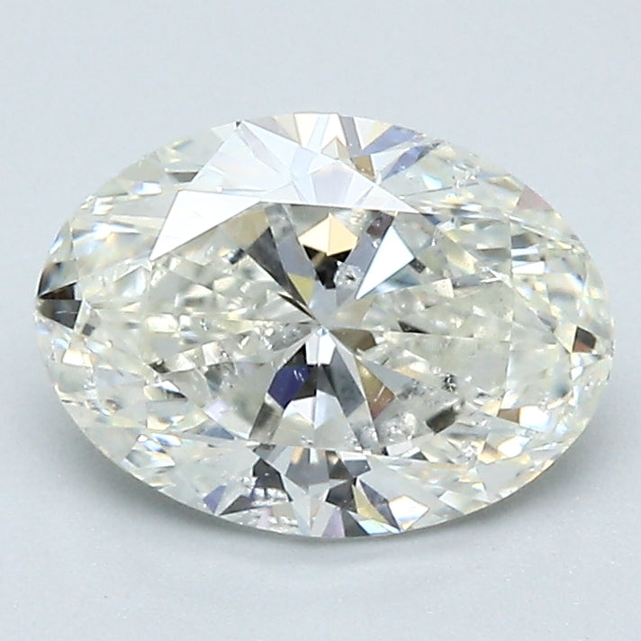 1.51 Carat Oval Shape Natural Mined Diamond J Color SI2 Clarity With GIA Certificate, natural diamonds, precious stones, engagement diamonds